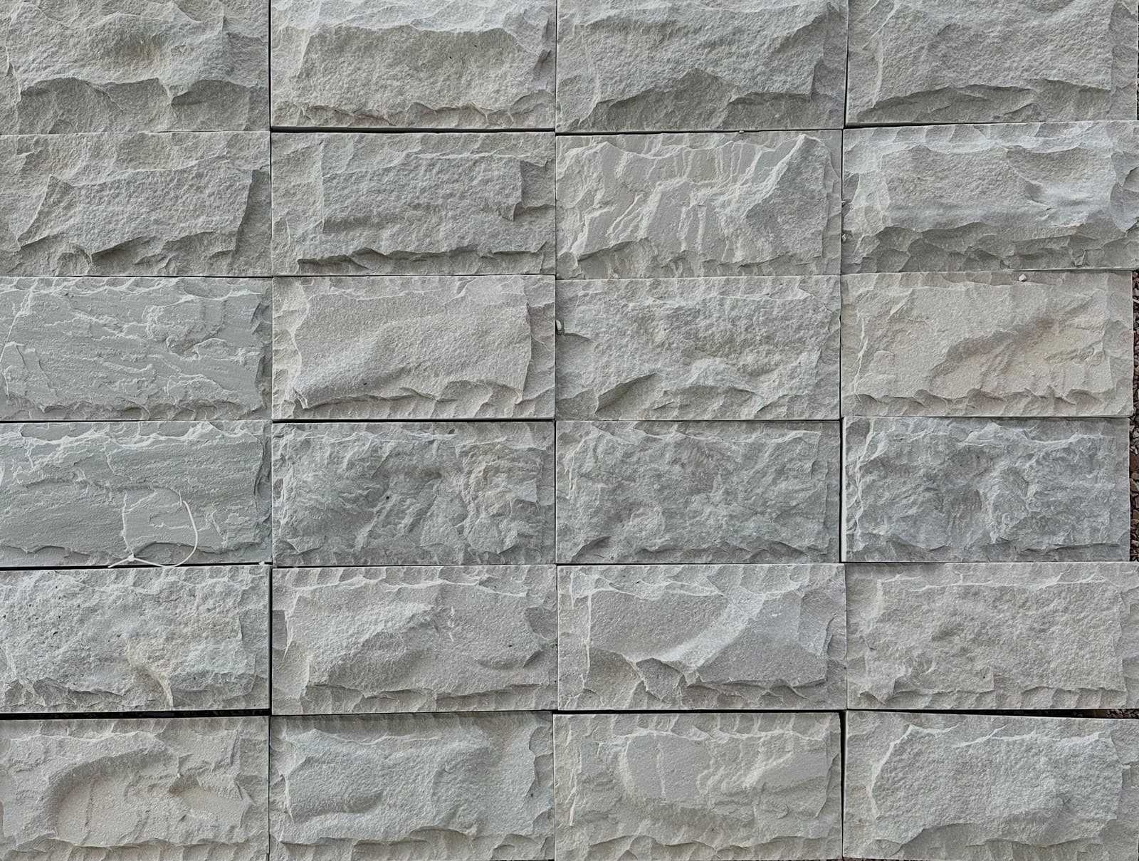 Rockfaced finish — shown in Kandla Grey · KHADANE