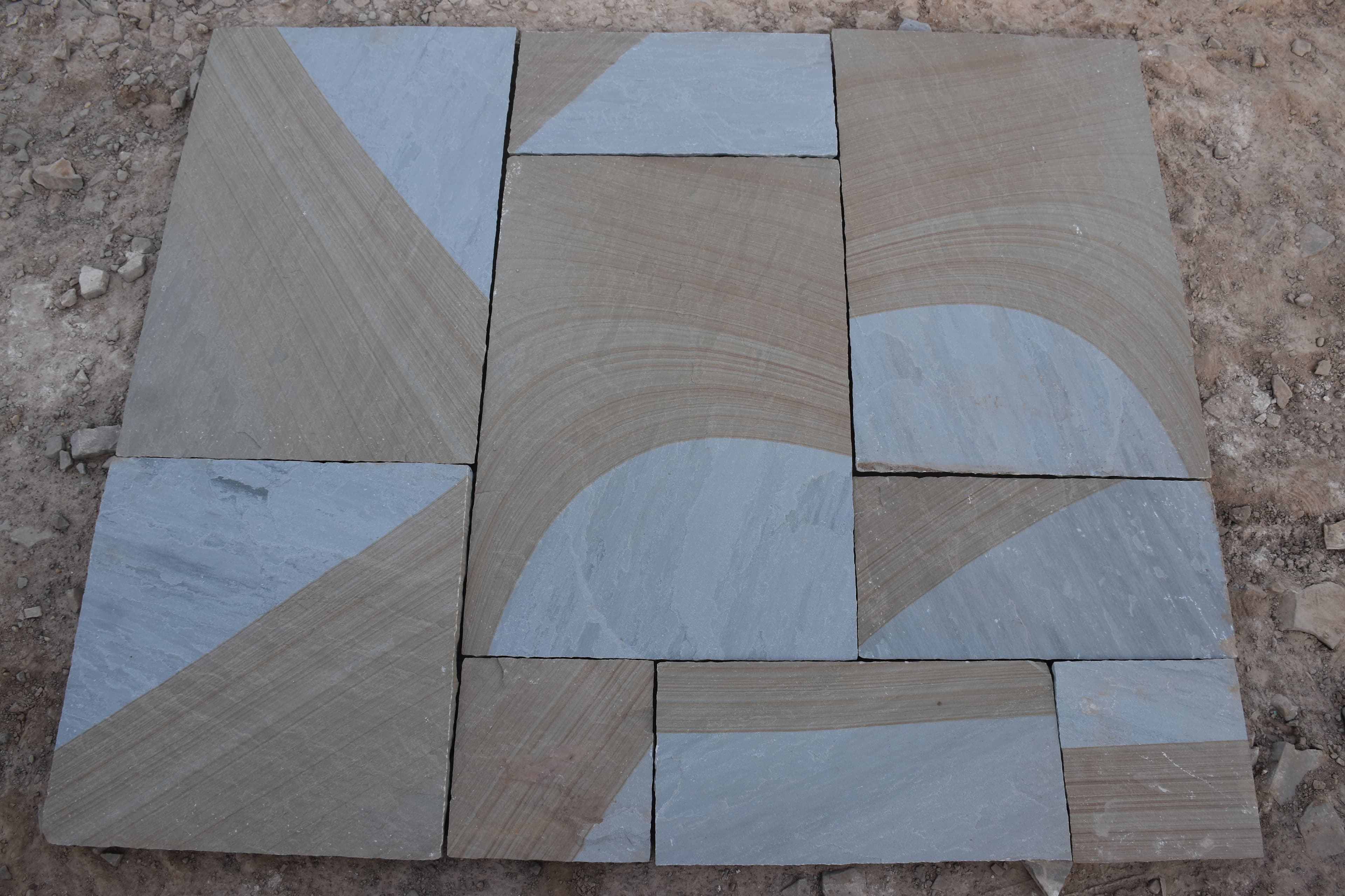 Dual Tone · Slab face