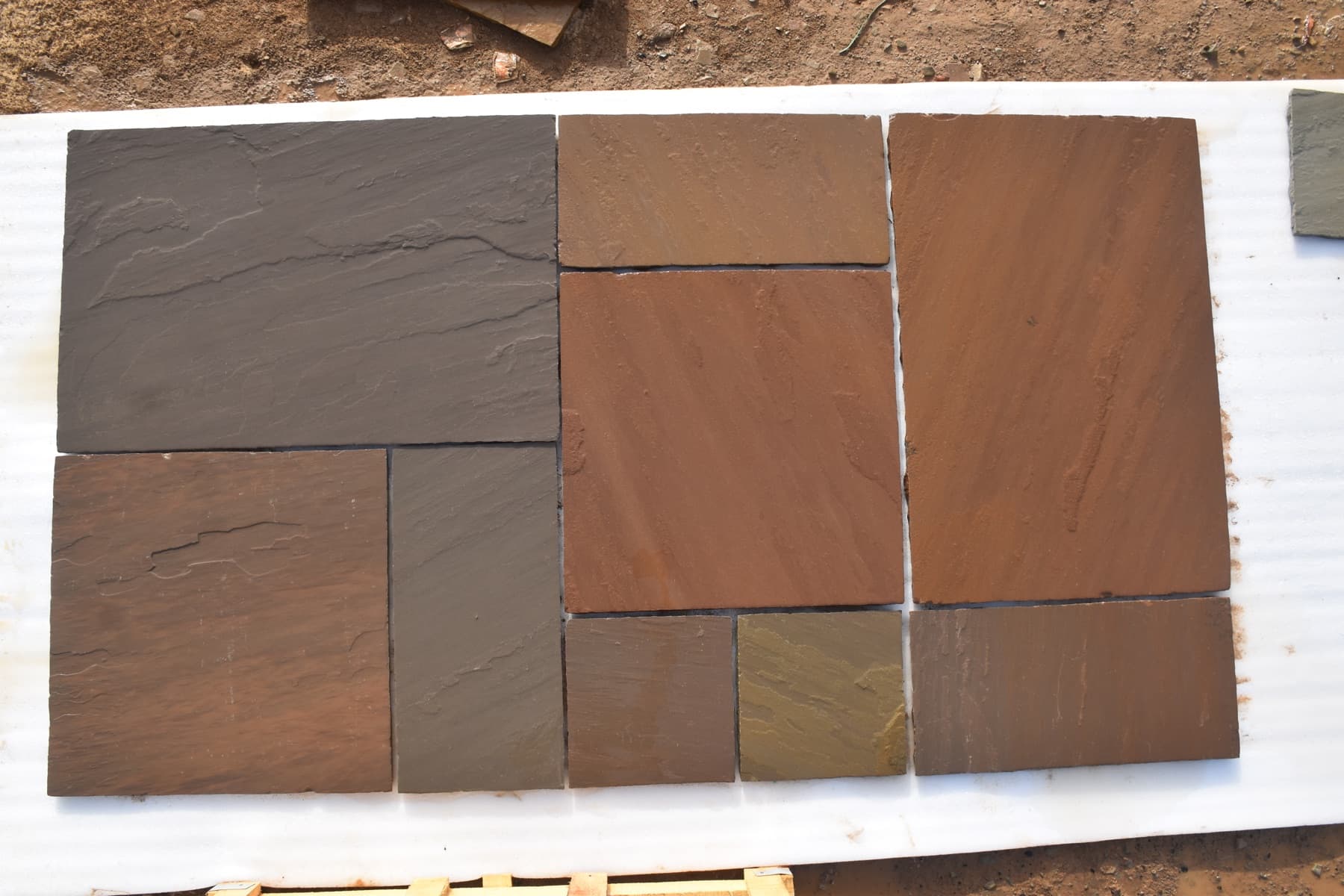 Multi Brown · Slab face